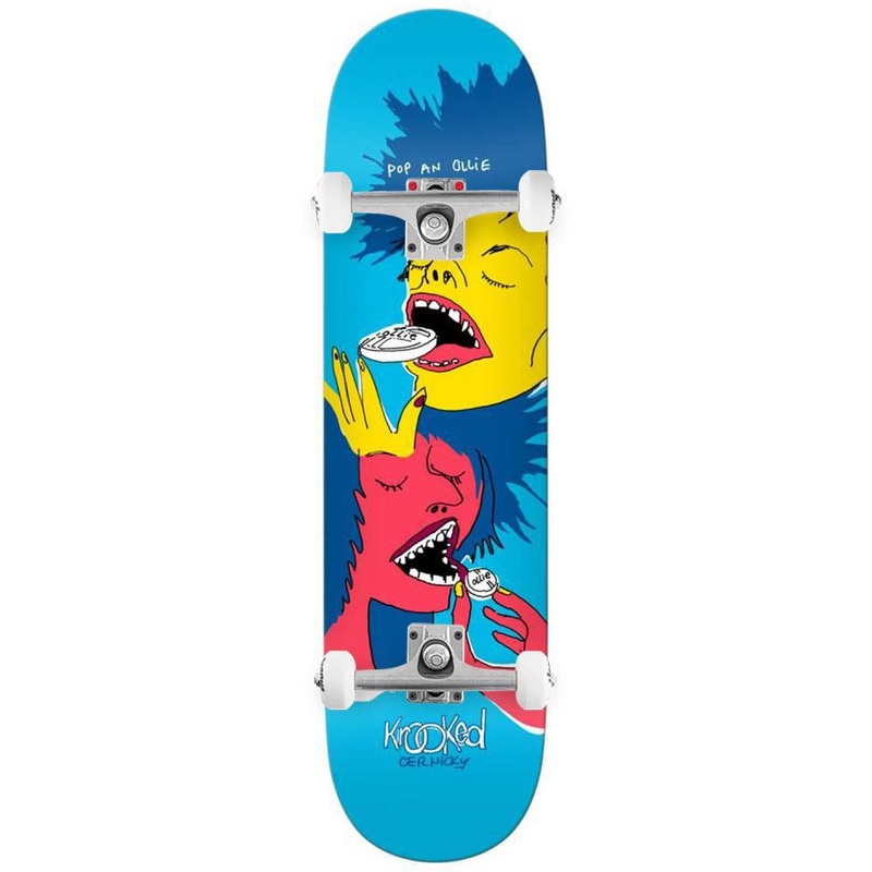 Krooked s Cernicky Popped x Venom Custom Complete Skateboard - 8.38"