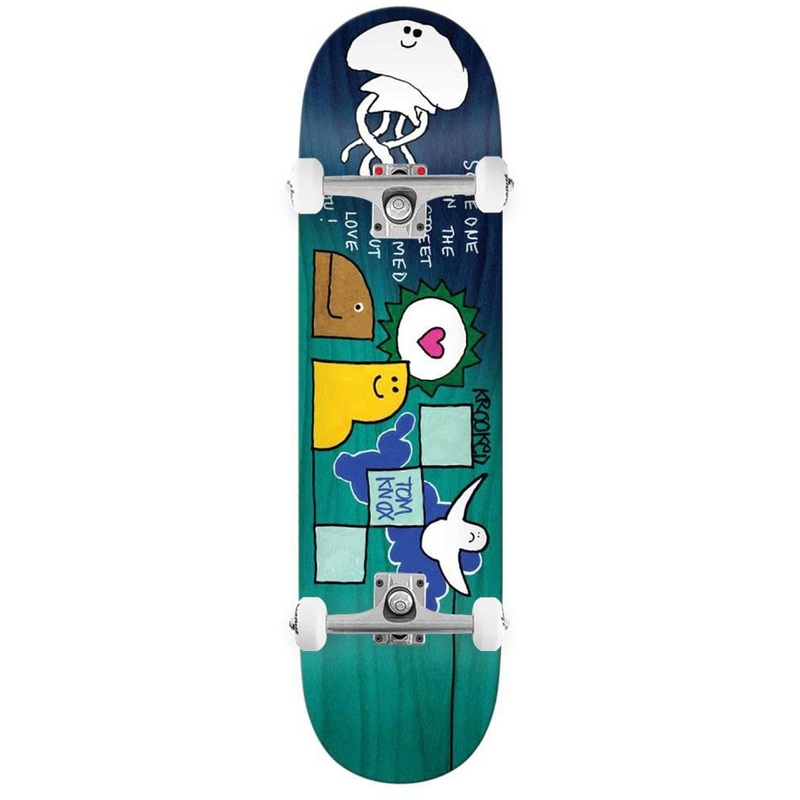 Krooked s Knox On The Street x Venom Custom Complete Skateboard - 8.25"