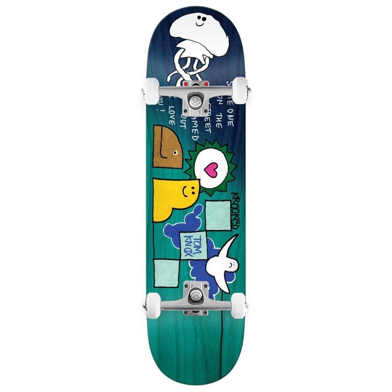 Krooked s Knox On The Street x Venom Custom Complete Skateboard - 8.5"