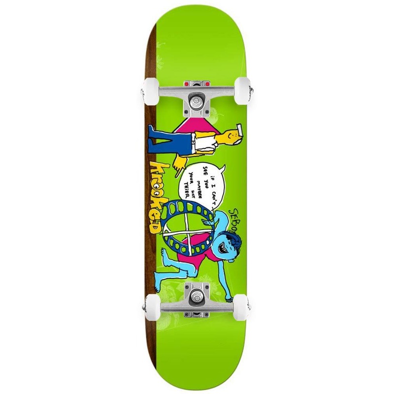 Krooked s Sebo Not Their x Venom Custom Complete Skateboard - 8.5"