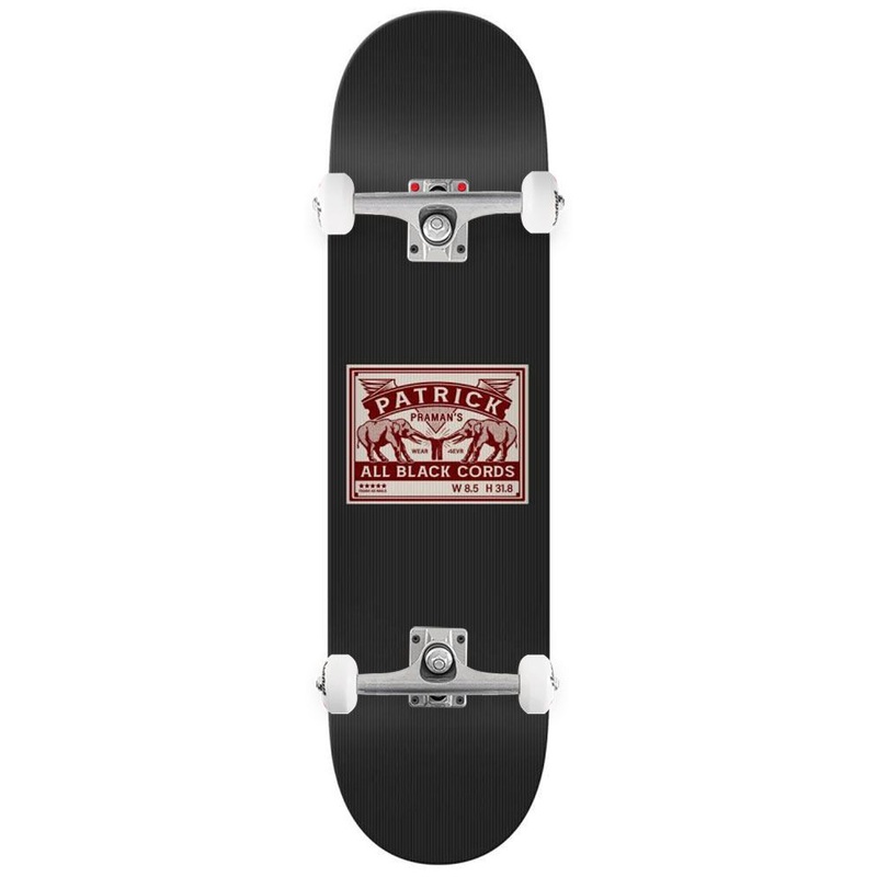 Real Praman Cords x Venom Custom Complete Skateboard - 8.5"