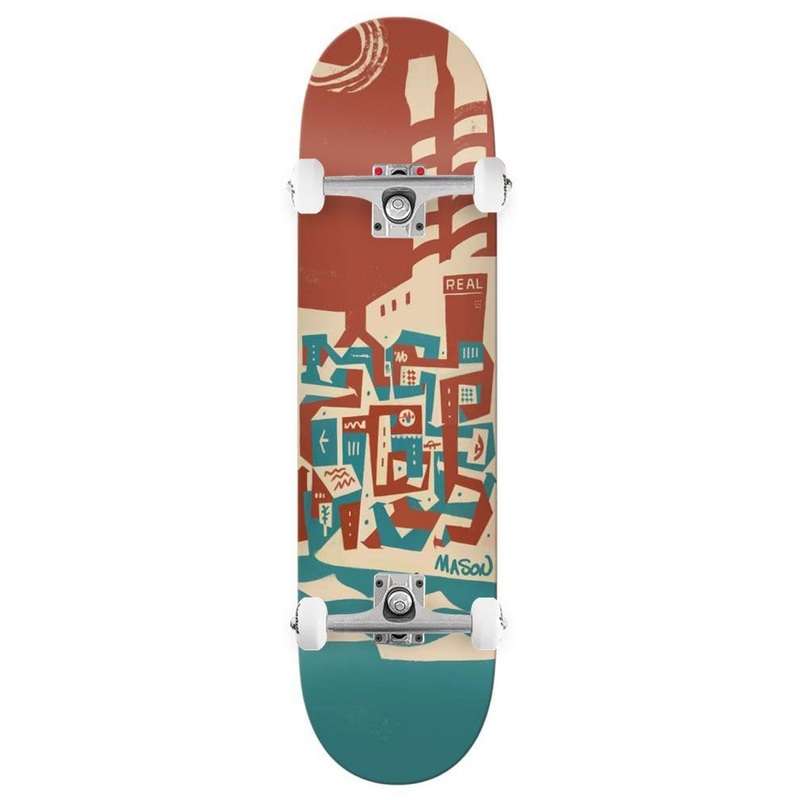 Real Pro Mason Brian Barneclo X Real x Venom Custom Complete Skateboard - 8.28"