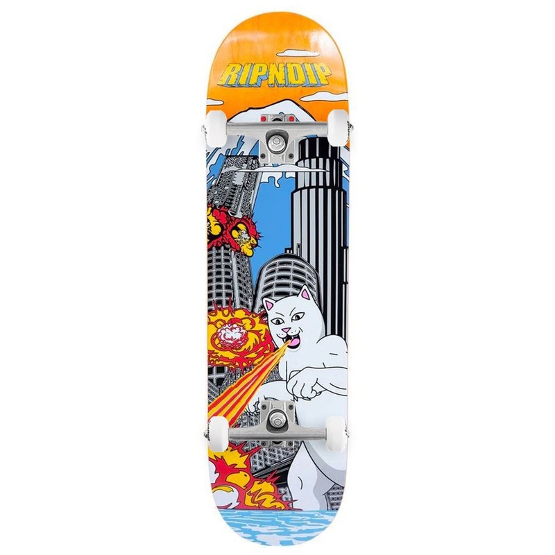 Rip N Dip Nermzilla x Venom Skateboards Custom Complete Skateboard - 8.25