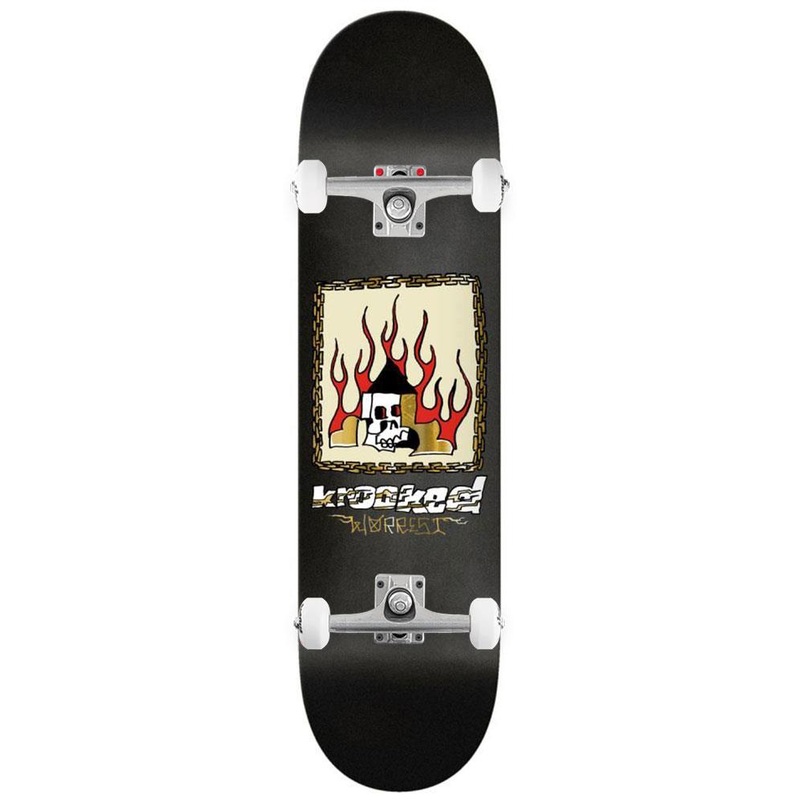 Krooked Worrest Chain Frame x Venom Custom Complete Skateboard - 8.3"