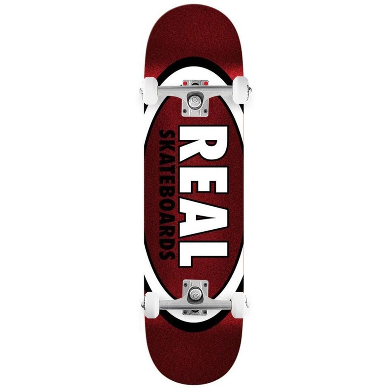 Real Easy Rider Oval Redfire x Venom Custom Complete Skateboard - 8.5"