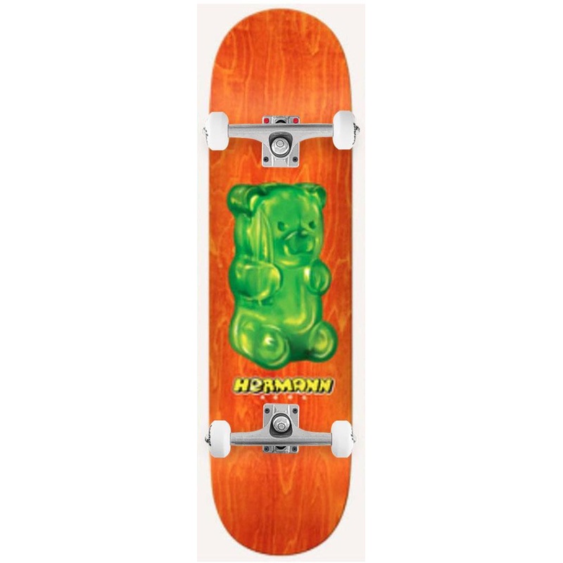 Real Hermann Pro Oval x Venom Custom Complete Skateboard - 8.5"