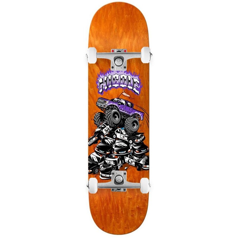 Real Nicole Pig Romp x Venom Custom Complete Skateboard - 8.25"
