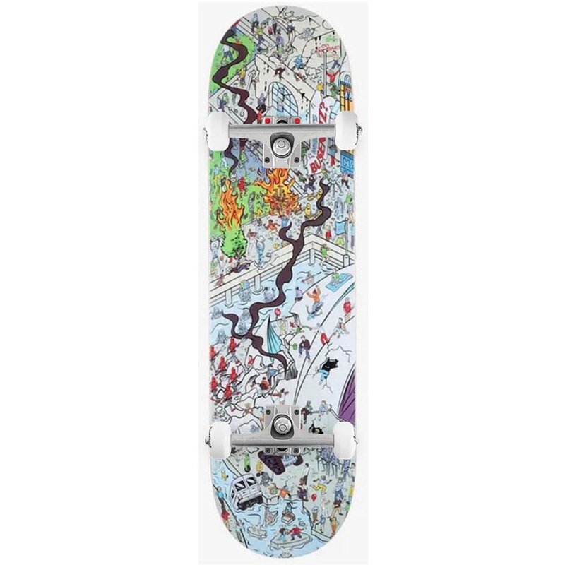 Real Where's Busenitz x Venom Custom Complete Skateboard - 8.38"