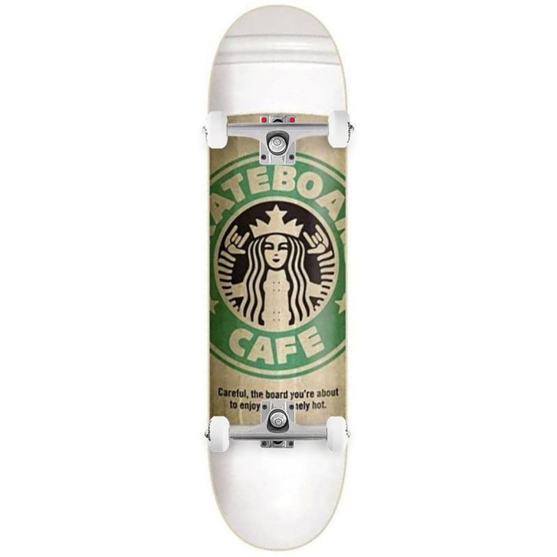 Skateboard Caf Starf*cks x Venom Skateboards Core Custom Complete Skateboard - 8.0"