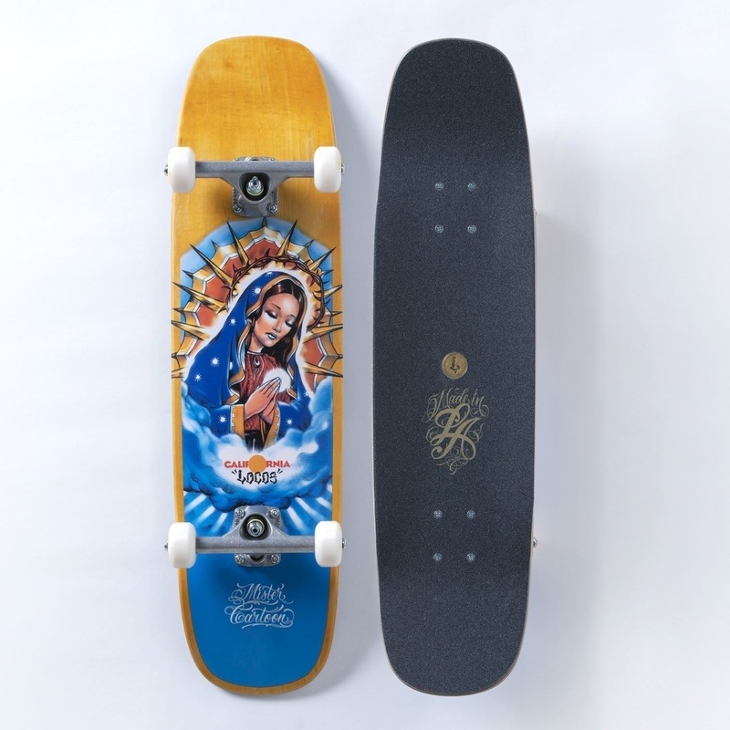 California Locos Street Complete Skateboards Guadalupe 8"