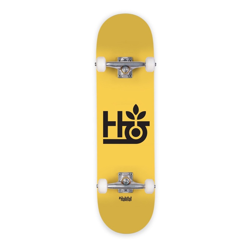 Habitat Pod Complete Skateboard Yellow 7.5"