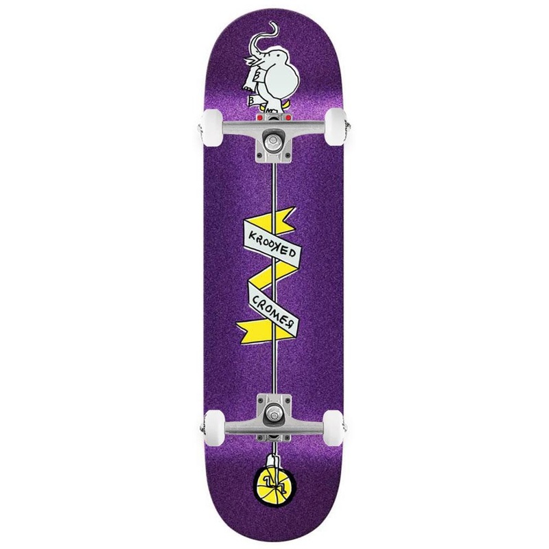 Krooked Cromer Unicycle x Venom Custom Complete Skateboard - 8.38"