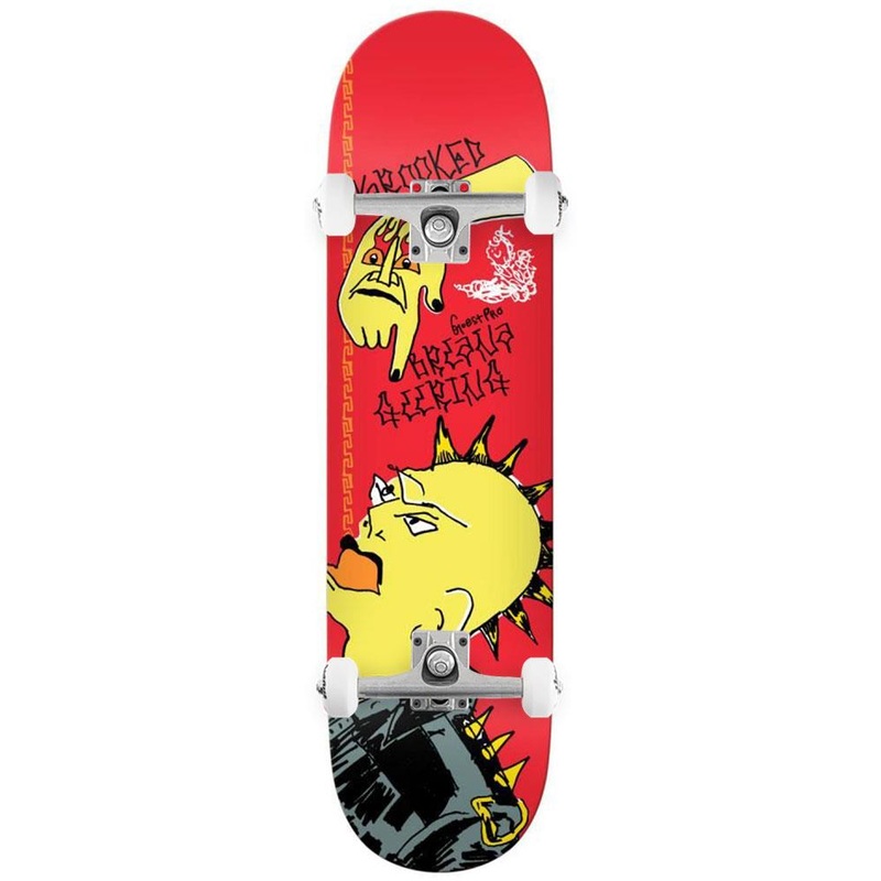Krooked Geering Punx Mni Series x Venom Custom Complete Skateboard - 8.5"