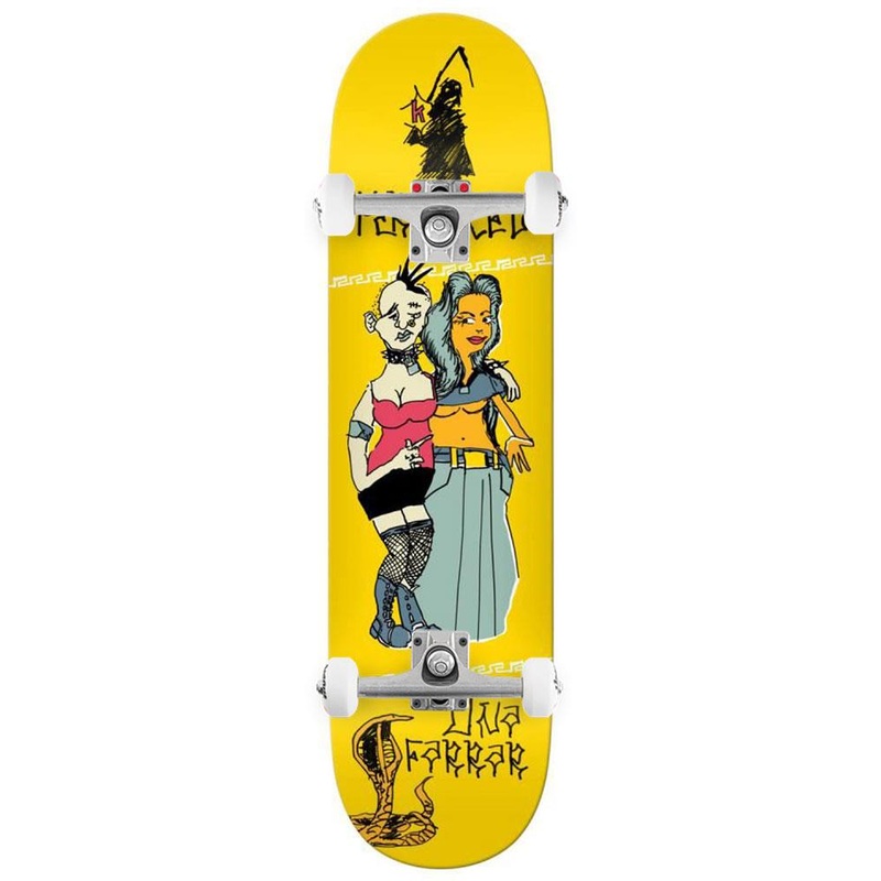 Krooked Una Punx x Venom Custom Complete Skateboard - 8.38"