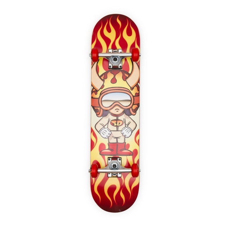 Speed Demons Hot Shot Multi " Complete Skateboard - 8.0"