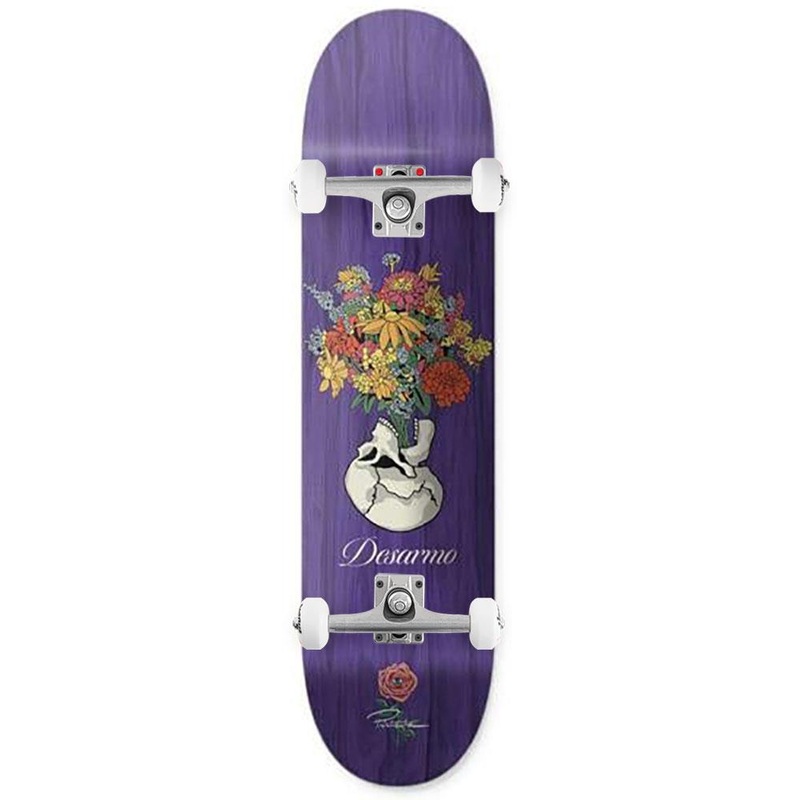 Primitive Desarmo Rebirth Deck Purple x Venom Custom Complete Skateboard - 8.0"