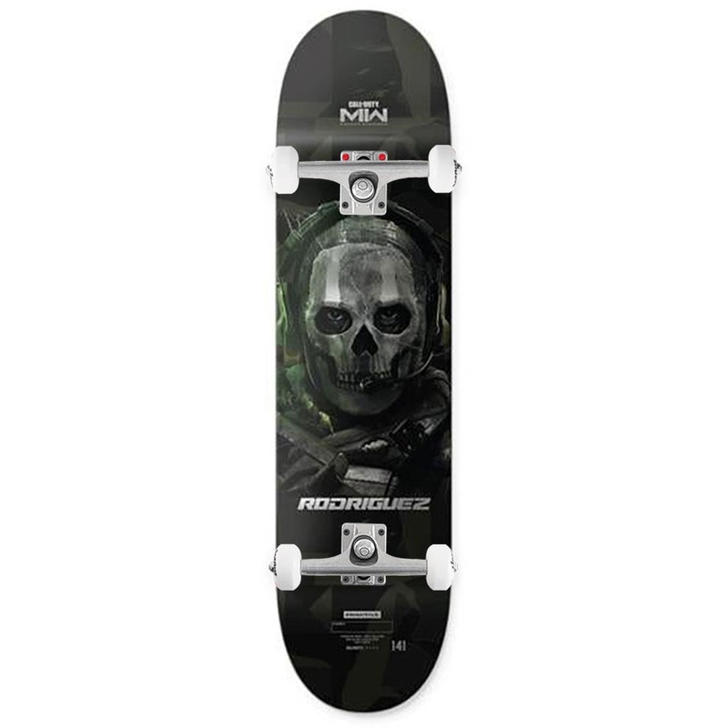 Primitive Rodriguez Ghost Deck Black x Venom Custom Complete Skateboard - 8.125"
