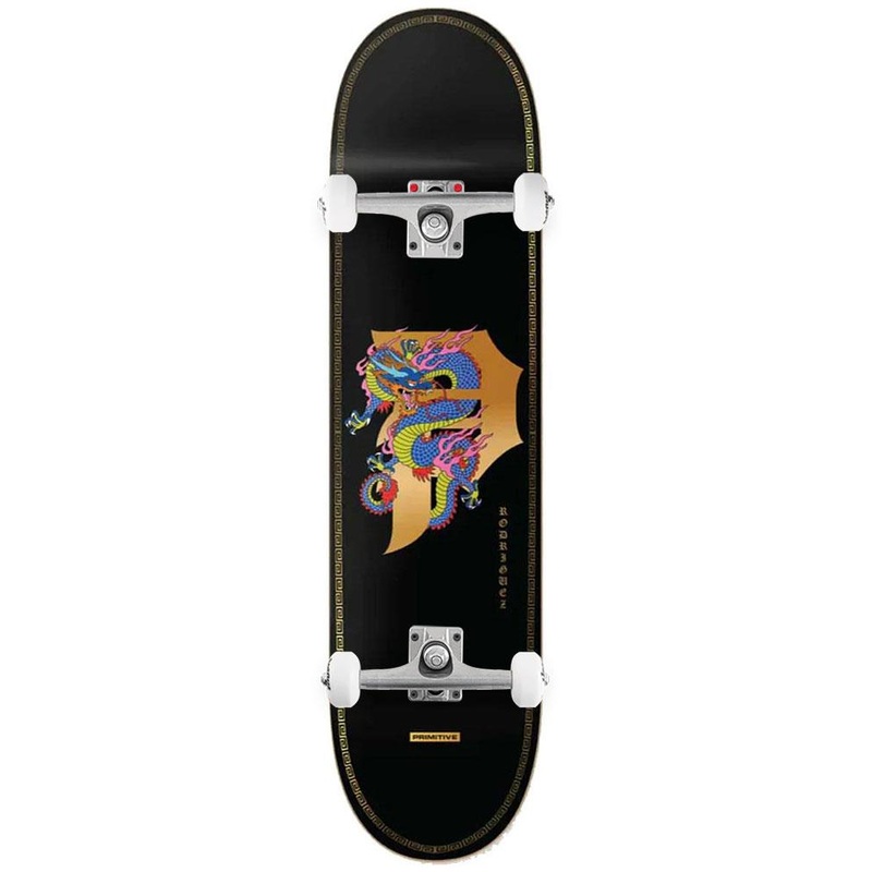 Primitive Rodriguez Honor Deck Black x Venom Custom Complete Skateboard - 8.25"