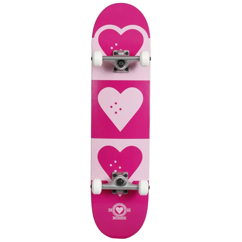 The Heart Supply Squadron Pink Complete Skateboard - 7.75"