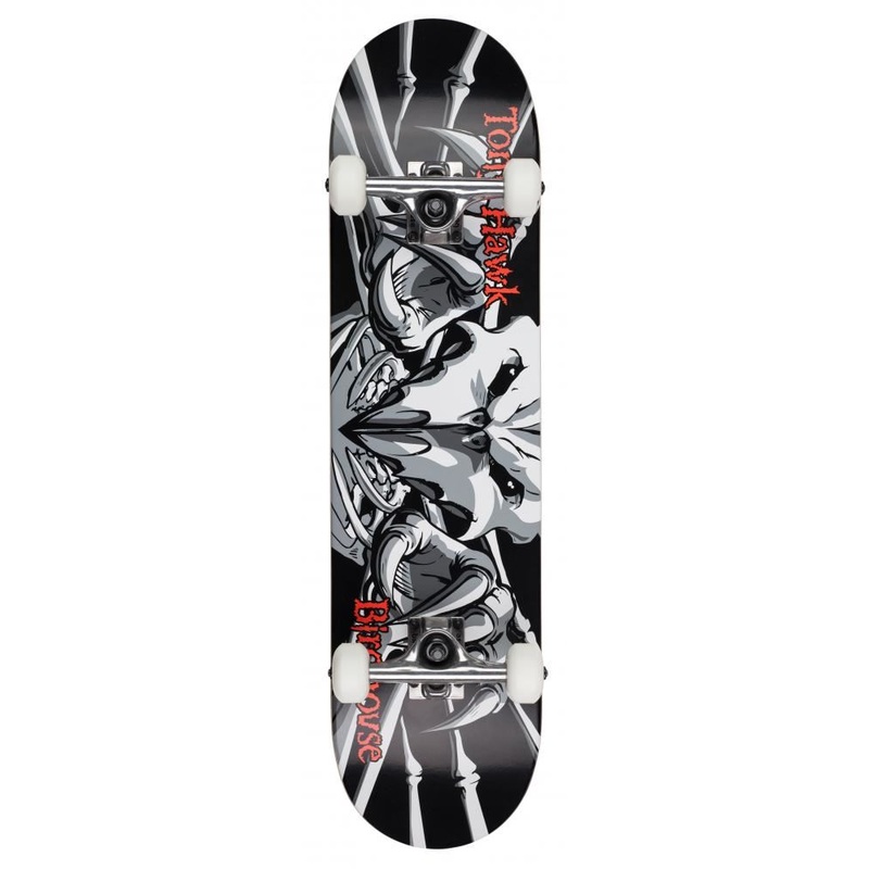 Birdhouse Stage 1 Falcon III Black Complete Skateboard - 7.75"