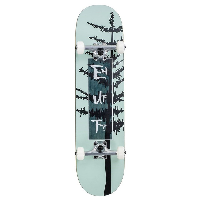 Enuff Evergreen Tree Complete Skateboard - Sage Grey - 8.0"