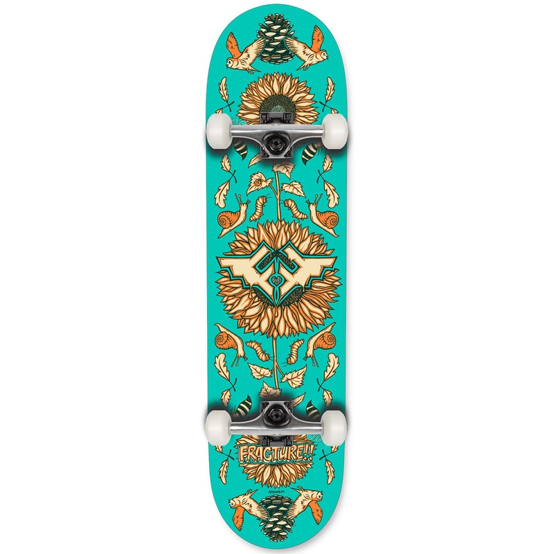 Fracture x Adswarm 2 Complete Skateboard 8.25"