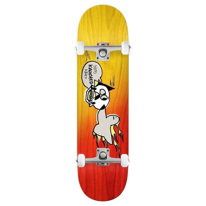 Krooked Knox Burn Bird x Venom Custom Complete Skateboard - 8.25"