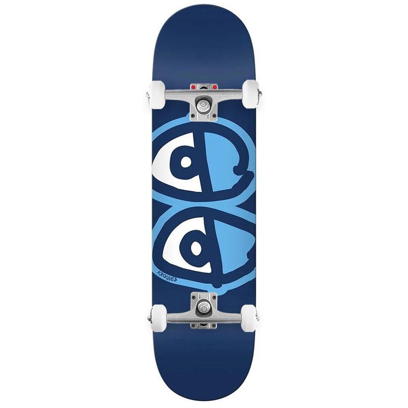 Krooked Team Eyes x Venom Custom Complete Skateboard - 8.38"