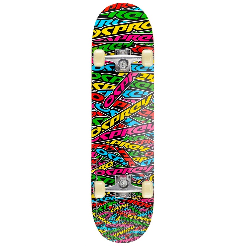 Osprey Stickers Complete Skateboard - 8.0"