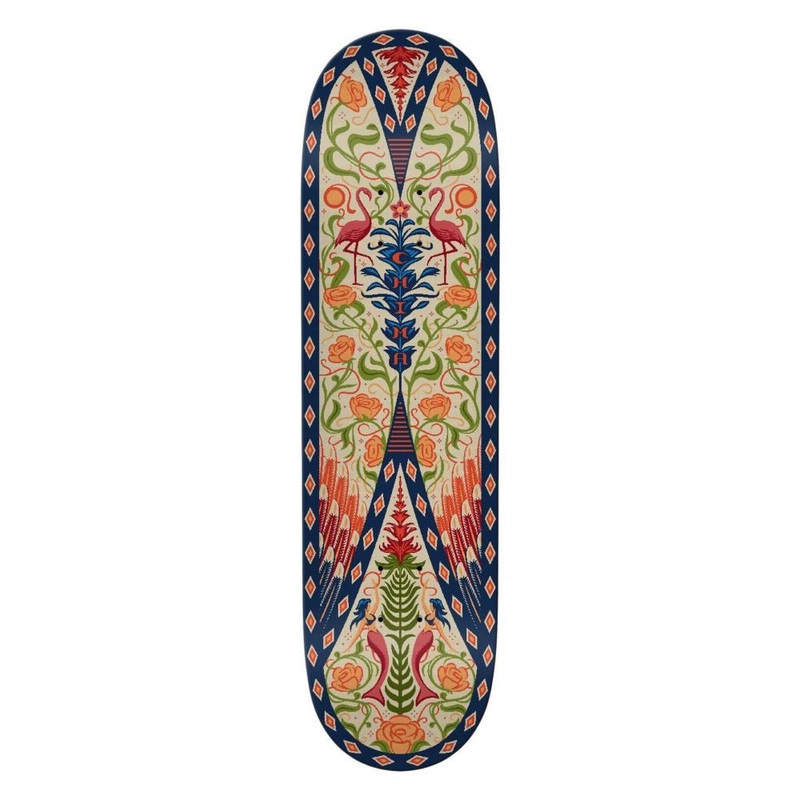 Real Chima Woven Tf x Venom Custom Complete Skateboard - 8.5"