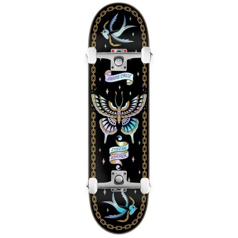 Santa Cruz Sommer Butterfly x Venom Custom Complete Skateboard - 8.0"