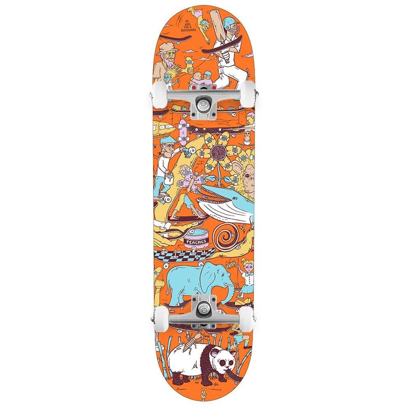 Drawing Boards 101 3 Custom Complete Skateboard - 8.25"
