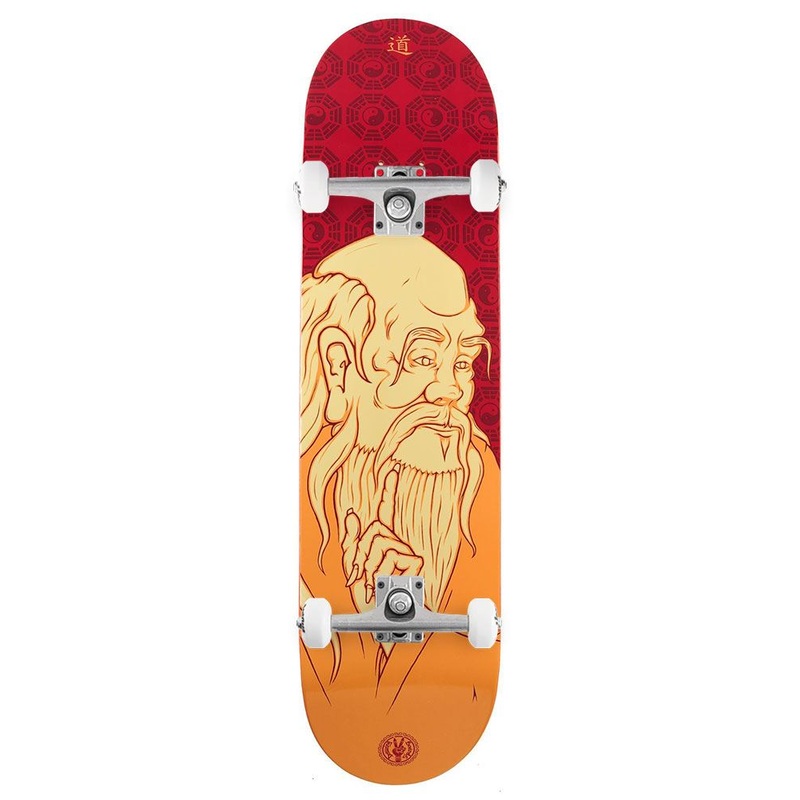 Drawing Boards LaoTze Custom Complete Skateboard - 8.0"