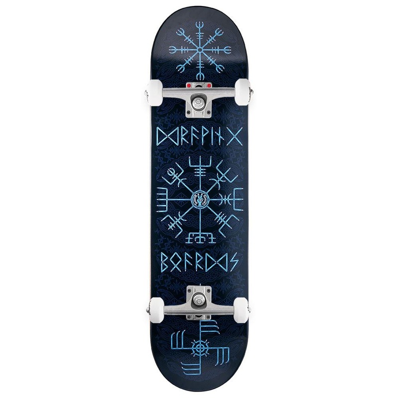 Drawing Boards Norse Skateboard Custom Complete Skateboard - 8.5"