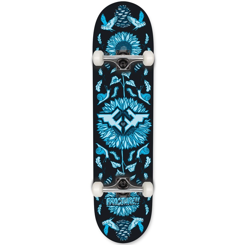 Fracture x Adswarm 2 Complete Skateboard 7.25"