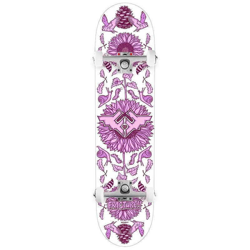Fracture x Adswarm 2 Custom Complete Skateboard - 7.75"