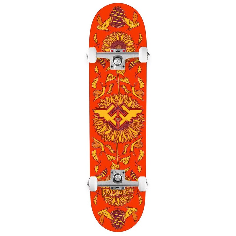 Fracture x Adswarm 2 Custom Complete Skateboard - 8.0"