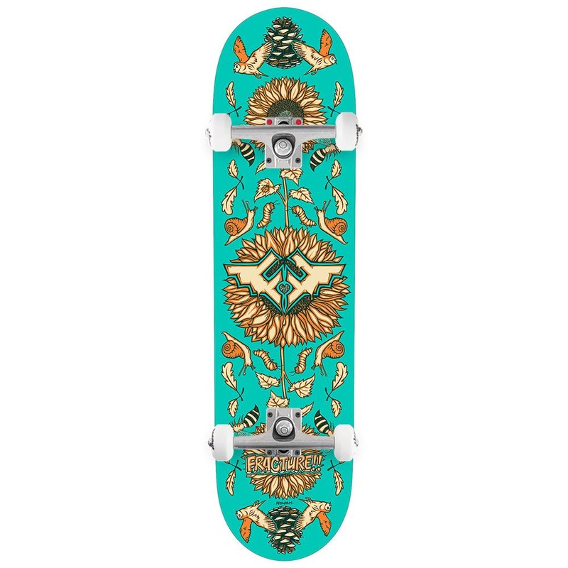 Fracture x Adswarm 2 Custom Complete Skateboard - 8.25"