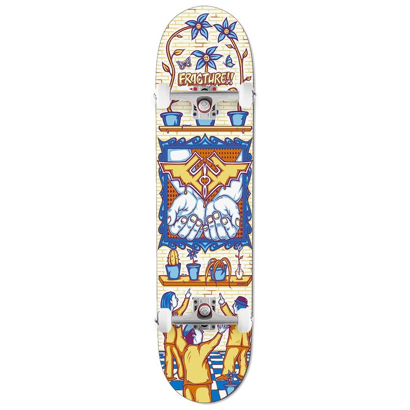 Fracture x Adswarm x Venom Core Custom Complete Skateboard - 7.75