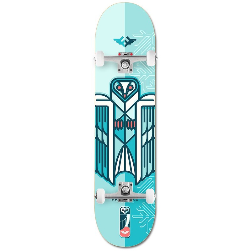Fracture x Jono Wood Blue x Venom Skateboards Core Custom Complete Skateboard - 8.0