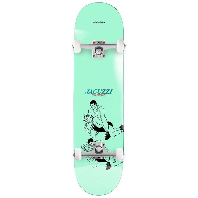Jacuzzi Unlimited Louie Barletta State Champ EX7 Mint x Venom Custom Complete Skateboard - 8.25"