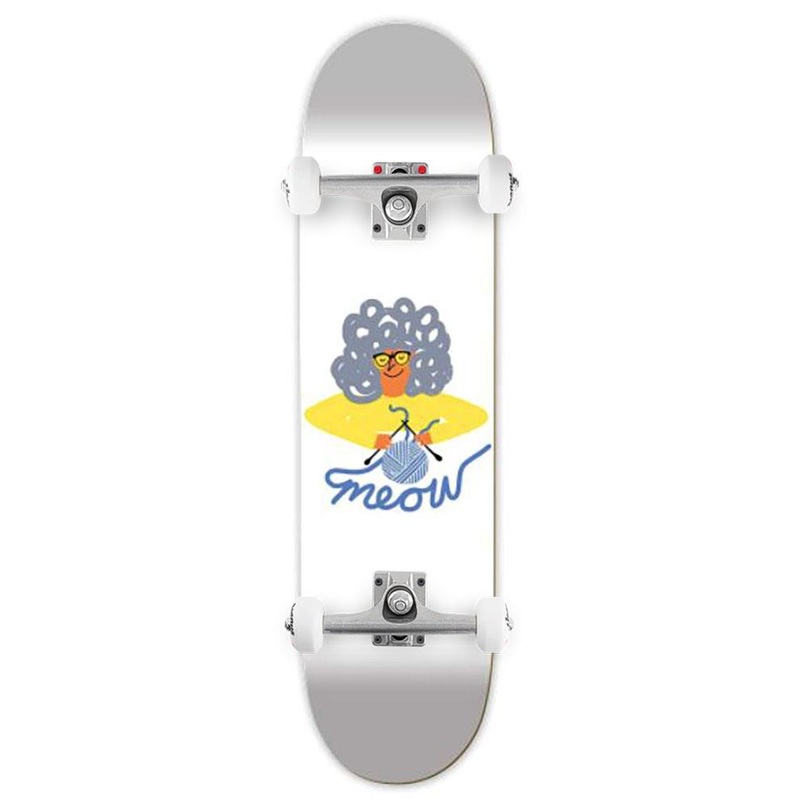 Meow s Grandma x Venom Custom Complete Skateboard - 8.25"