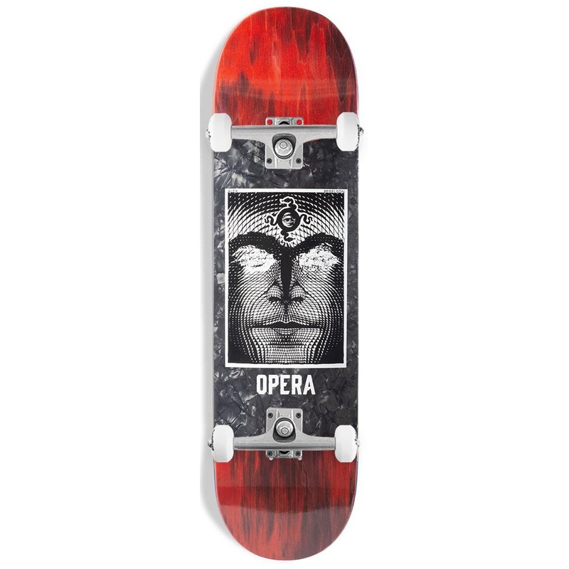Opera Alex Perelson No Evil Ex7 Slick Shield Multi x Venom Custom Complete Skateboard - 8.38"