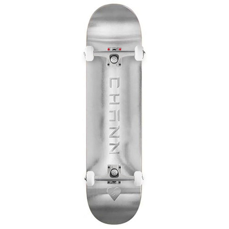The Heart Supply Chris Chann Mirror With Raised Ink s x Venom Custom Complete Skateboard - 8.25"