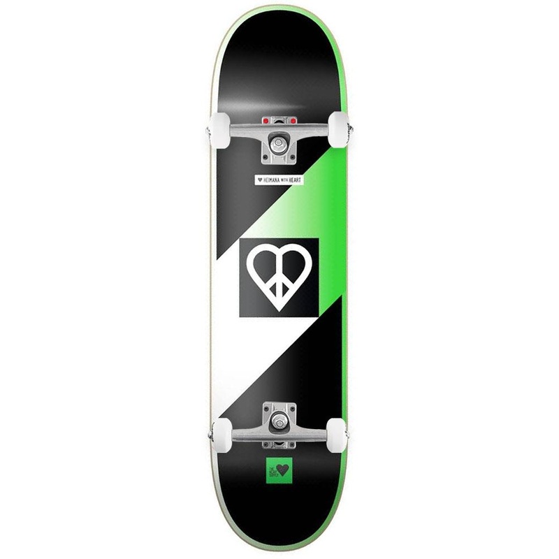 The Heart Supply HS Chann Symbolic Impact Light Green x Venom Custom Complete Skateboard - 8.25"