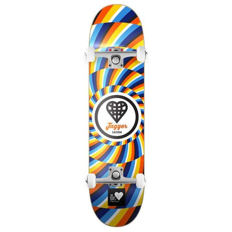 The Heart Supply HS Jagger Illusion Multi x Venom Custom Complete Skateboard - 8.0"